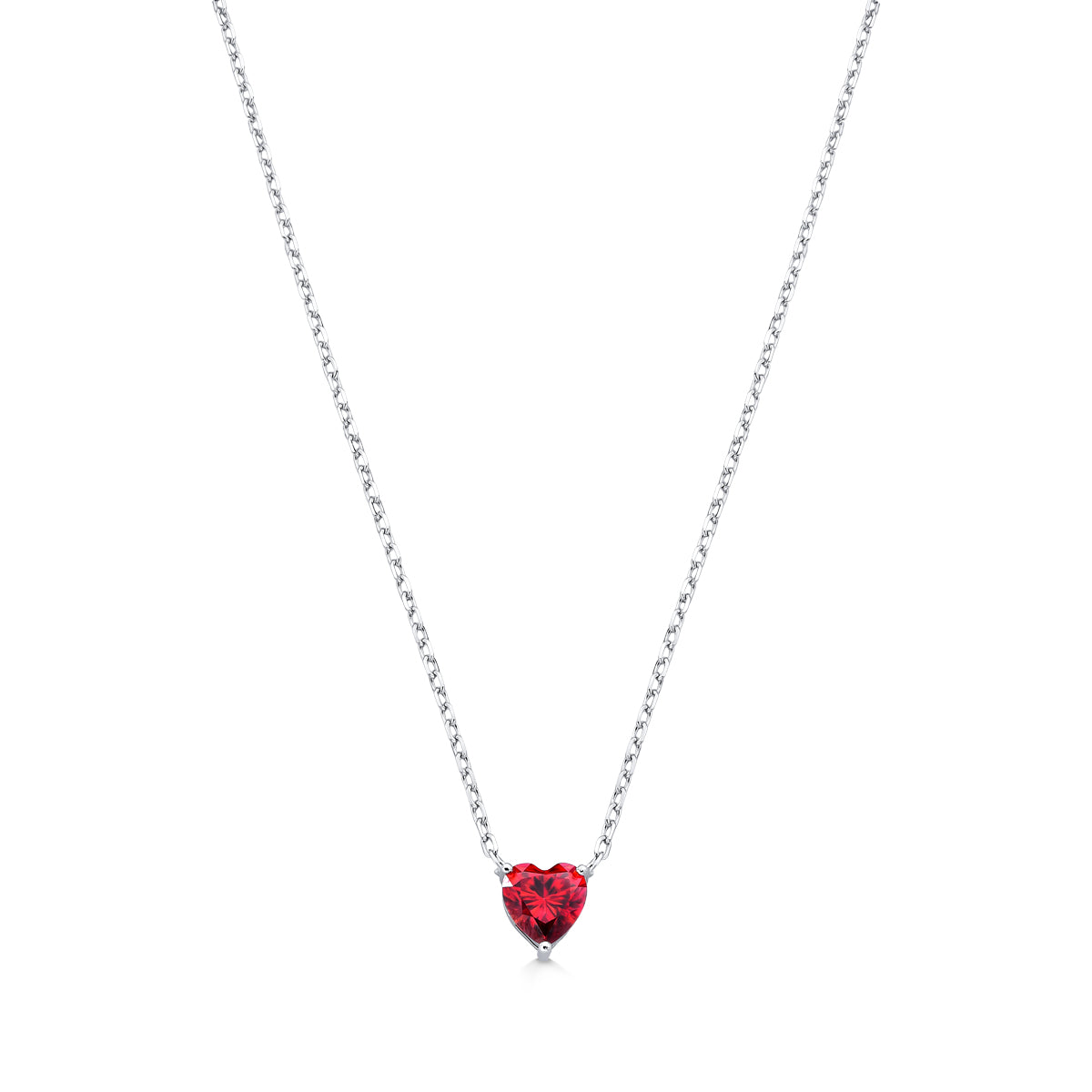 Scarlet Heart Necklace