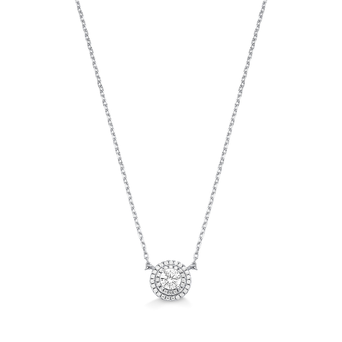Enchanting Halo Necklace
