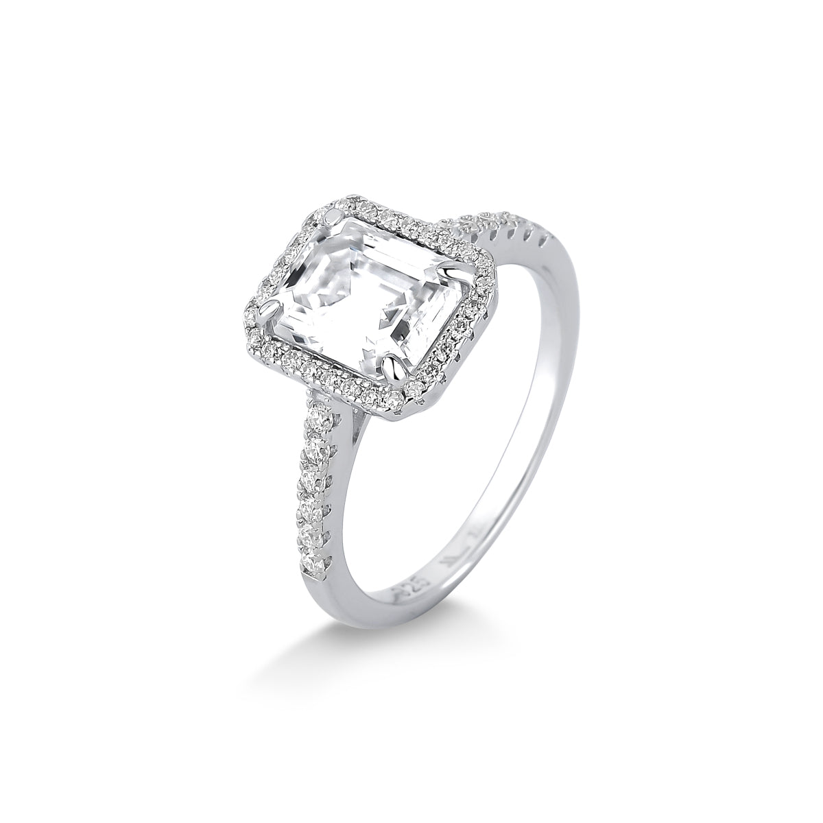 Timeless Halo Diamond Ring