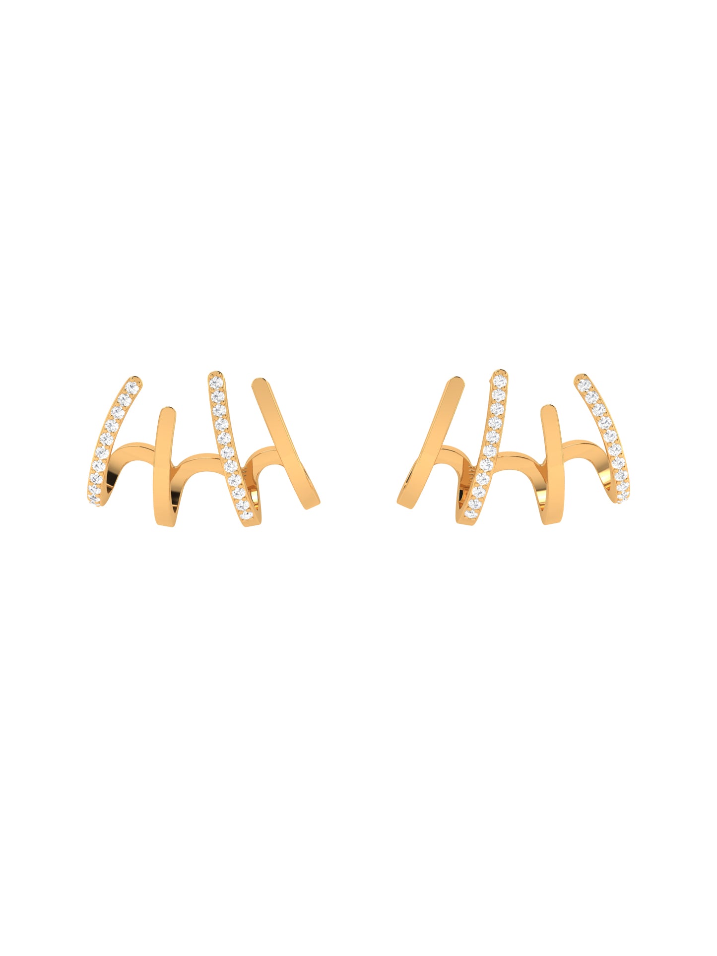 CLAW STUD EARRINGS