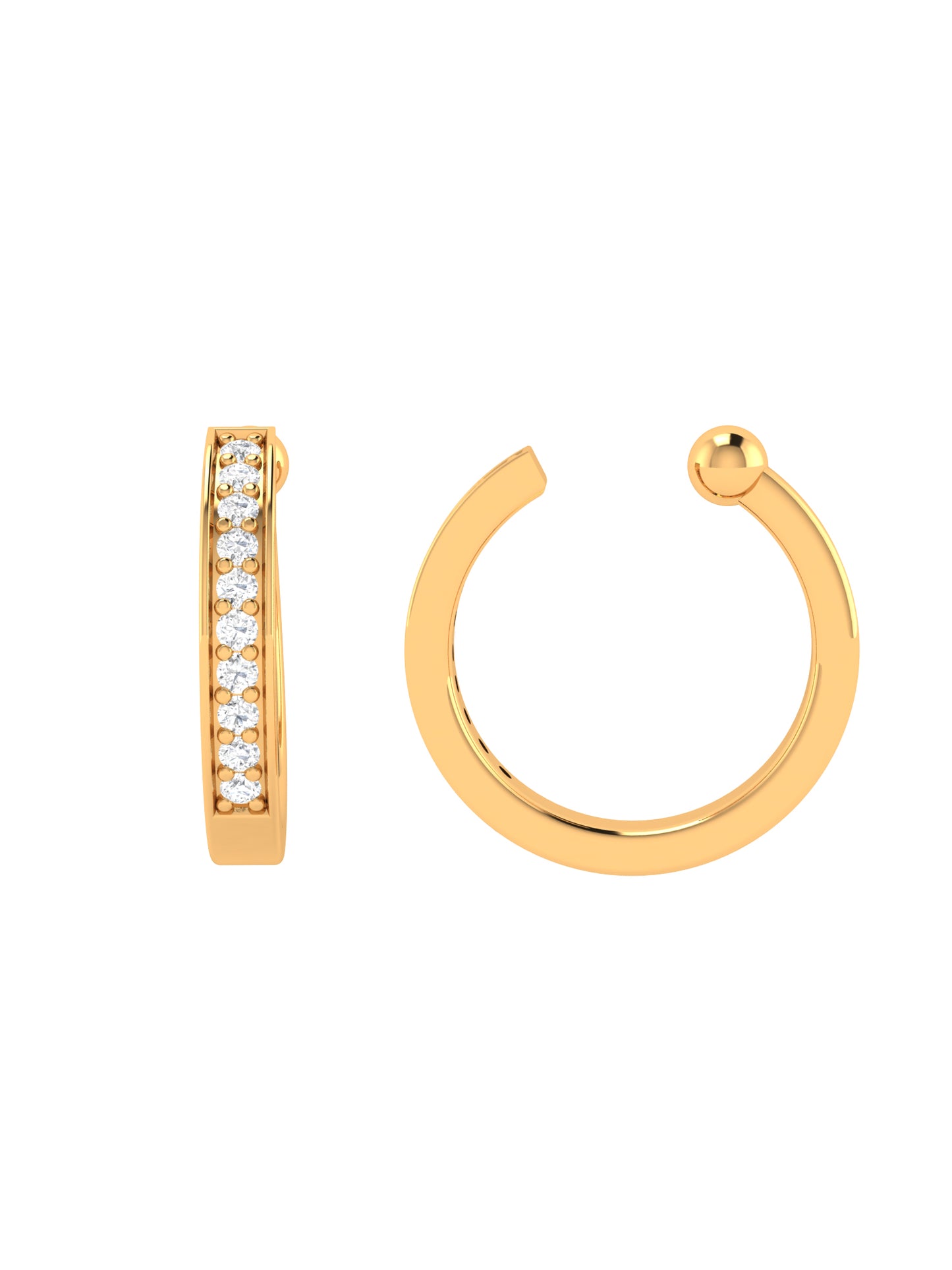 GOLD EAR CUFF