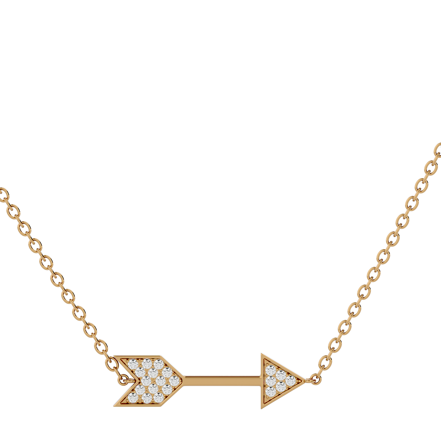 Sideways Arrow Necklace