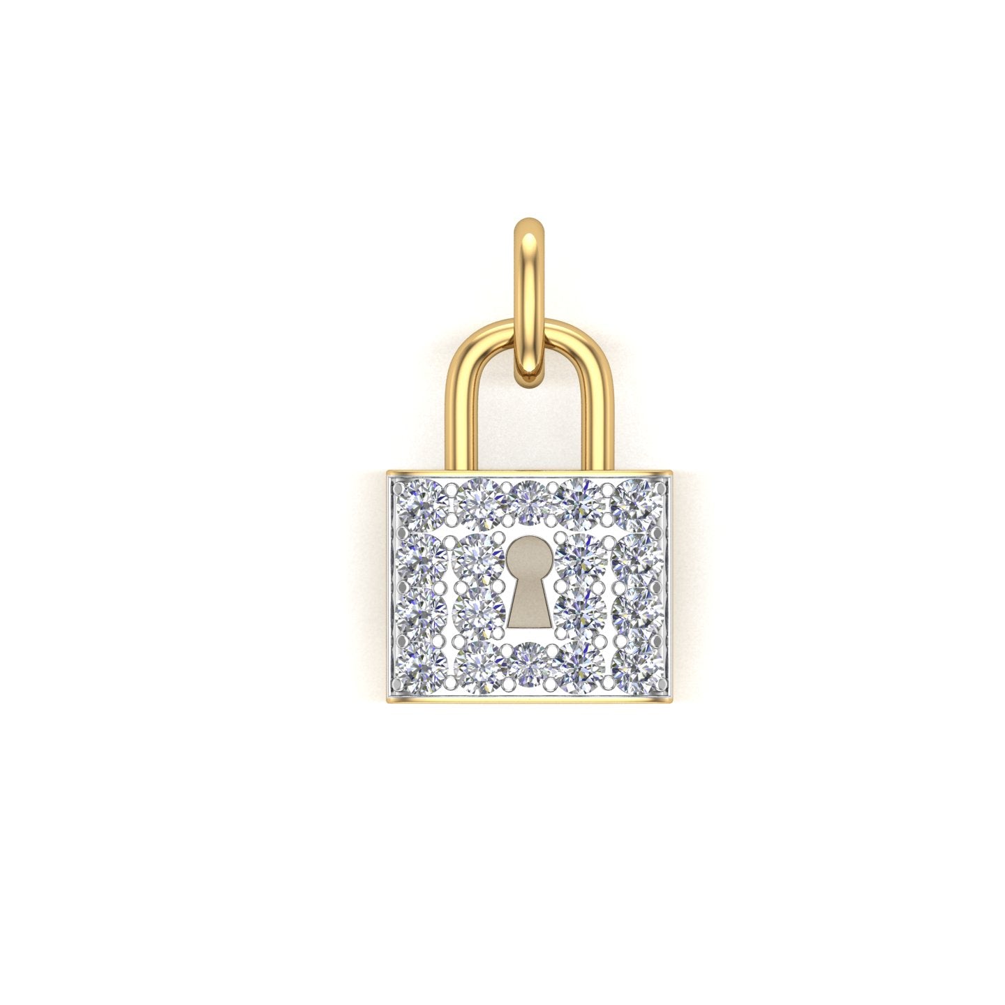 PADLOCK CHARM