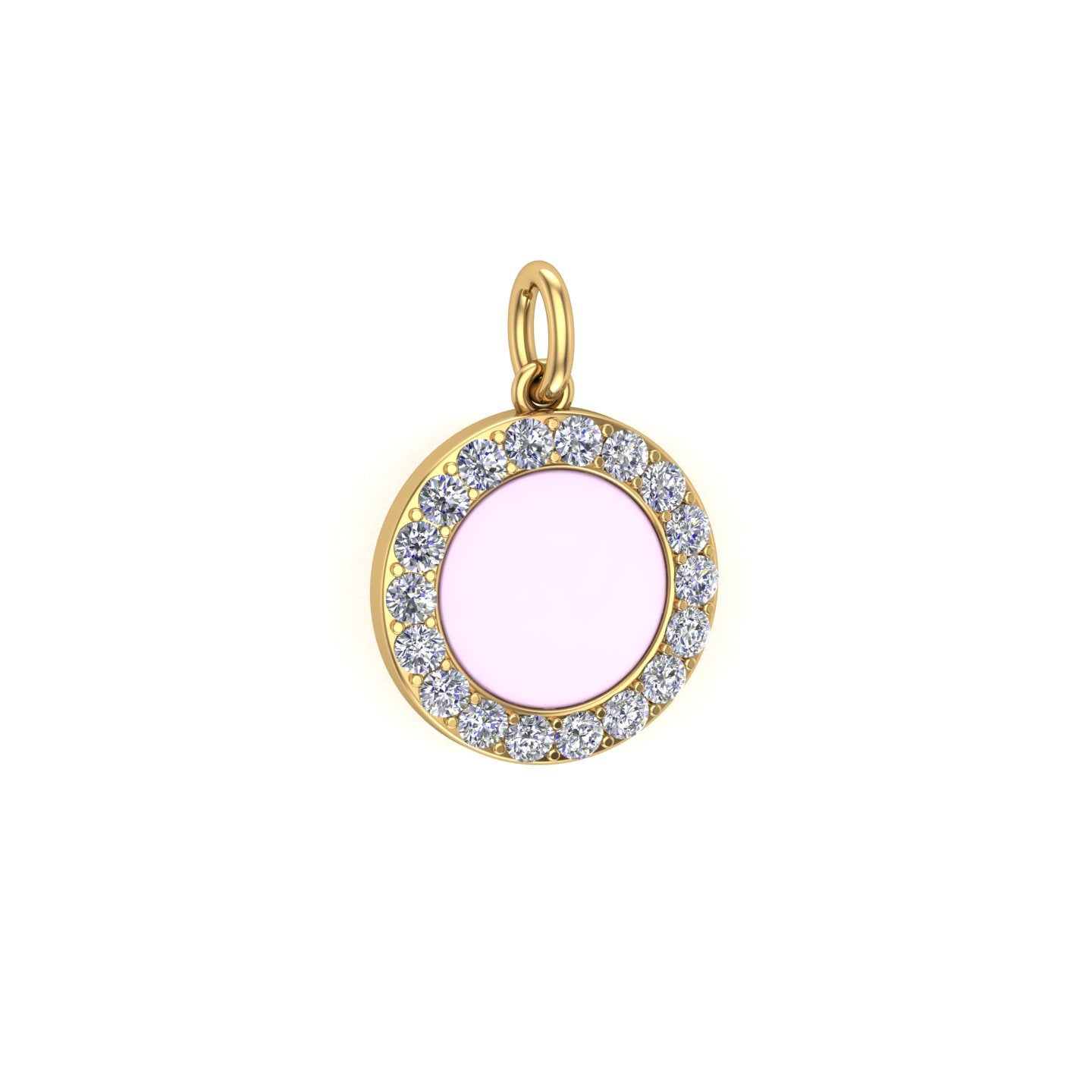 ENAMEL CIRCLE CHARM