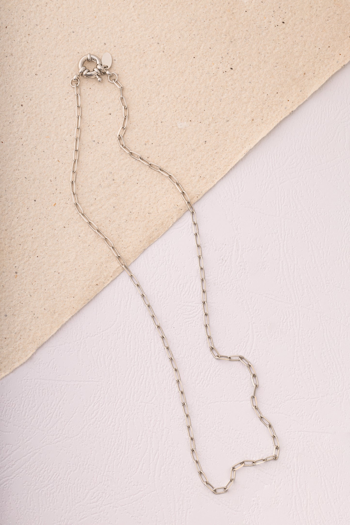 Stillnes Silver Necklace