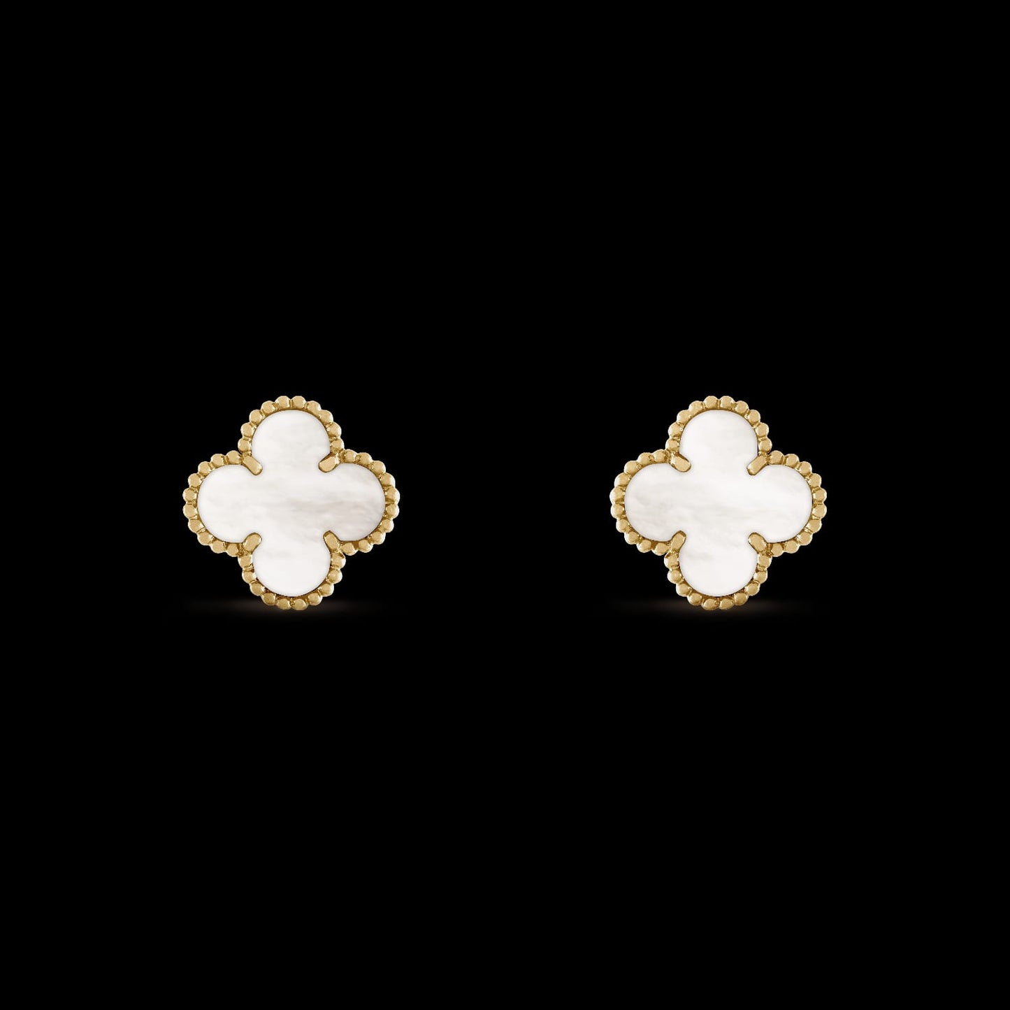 Trebol Textura Earrings