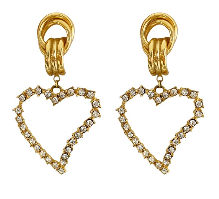 Garnet earrings