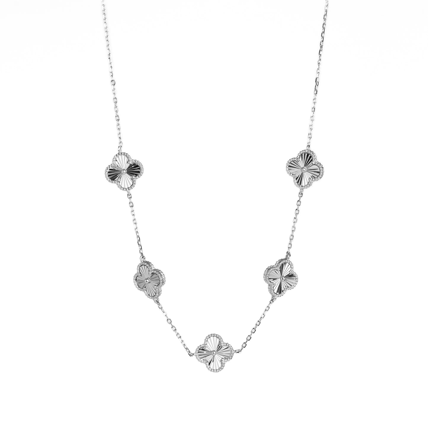 Collar Silver Treboles