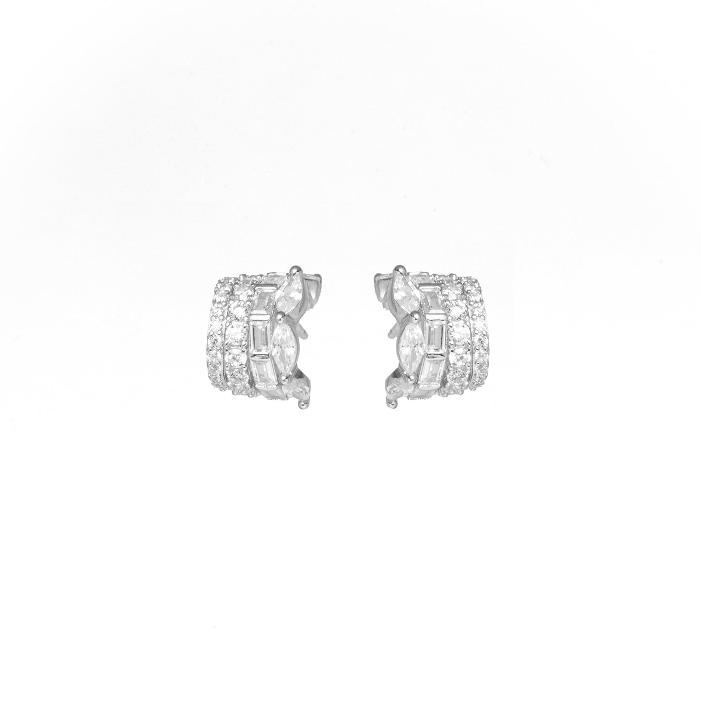 Timeless Sparkle Hoops