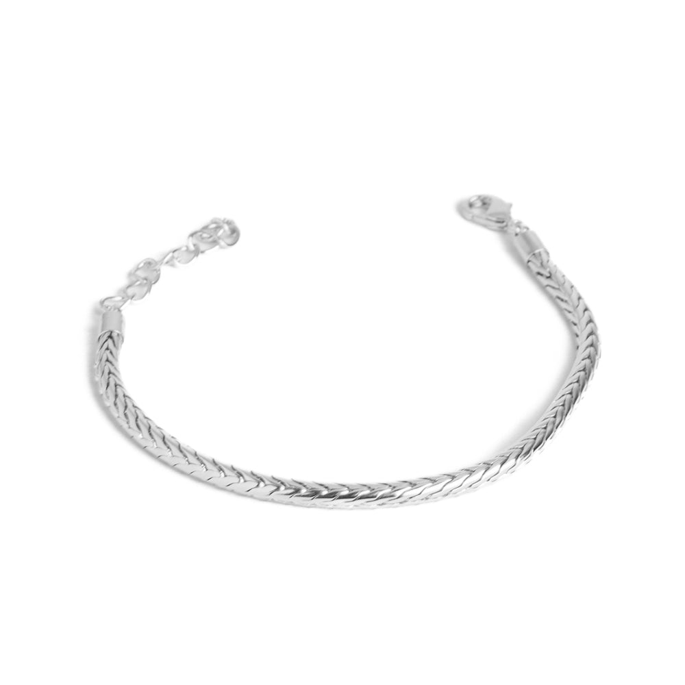 Plaited Chain Bracelet