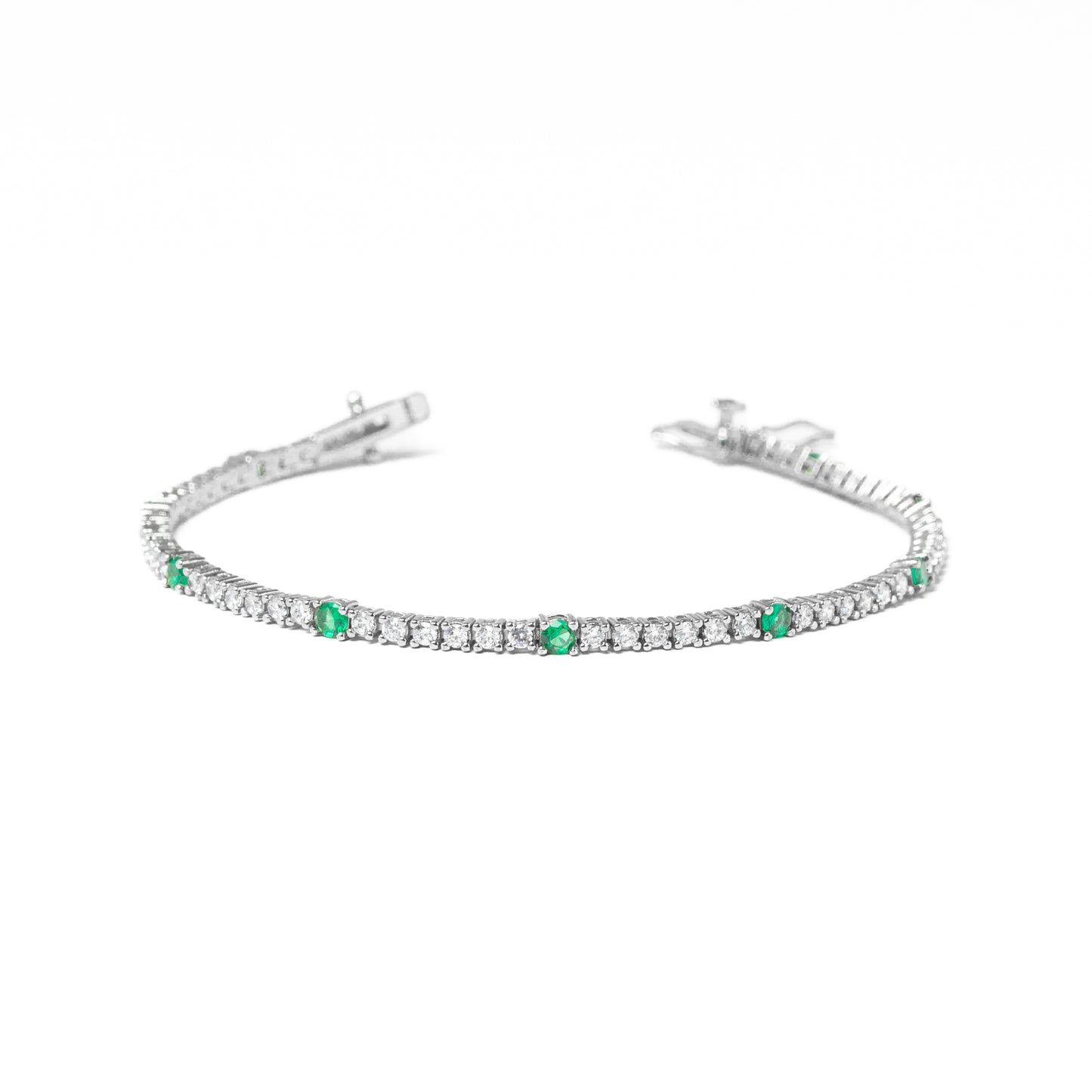 Timeless Emerald Tennis Bracelet