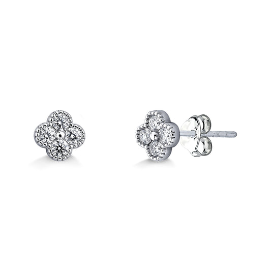 Snow Blossom Earrings