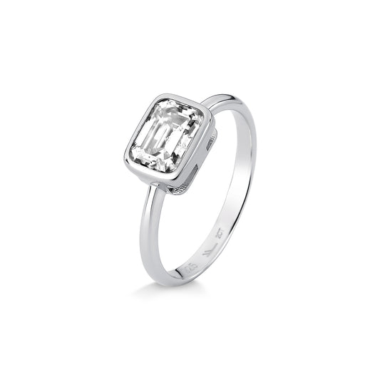 Crystal Frame Ring