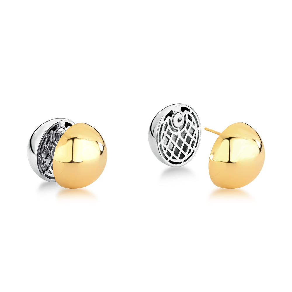 Circle Duo Stud Earrings