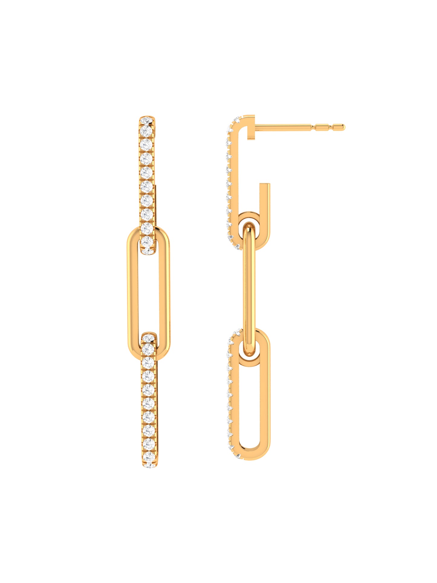 CHAIN LINK EARRINGS