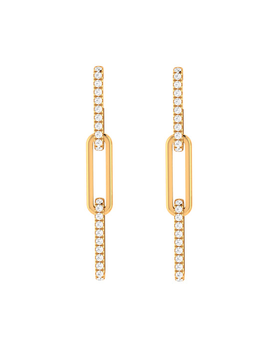 CHAIN LINK EARRINGS