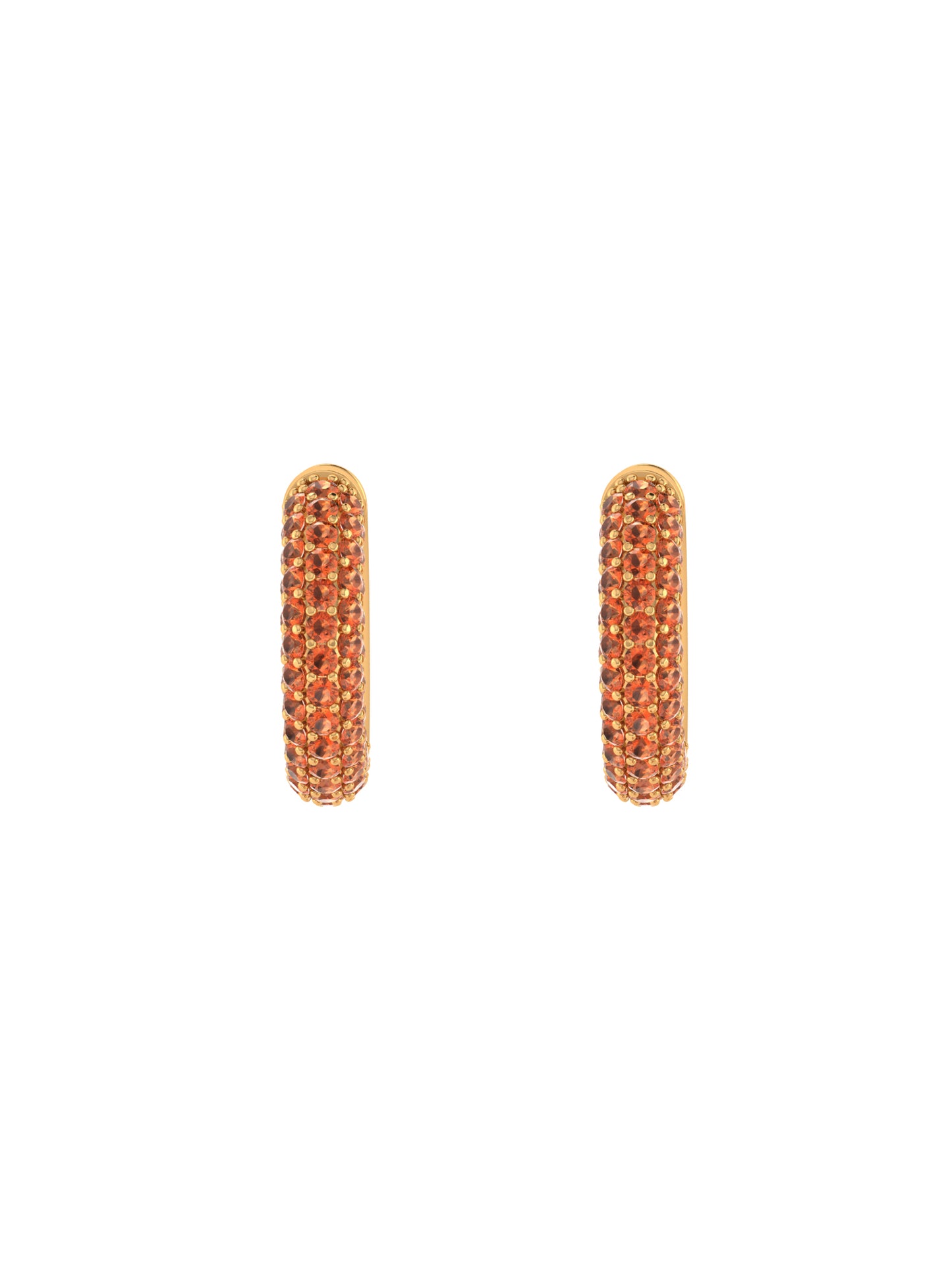 PAVE CITRINE EAR CUFF - SINGLE