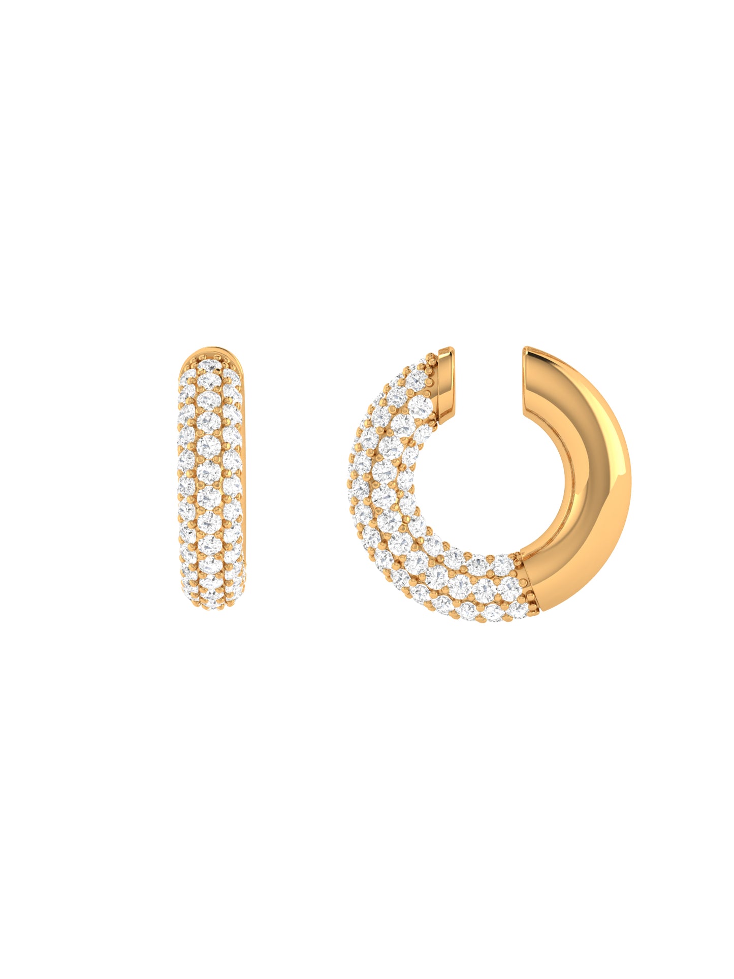PAVE ZIRCONITA EAR CUFF - SINGLE