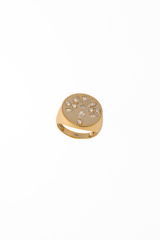 Halo Mosaic Ring