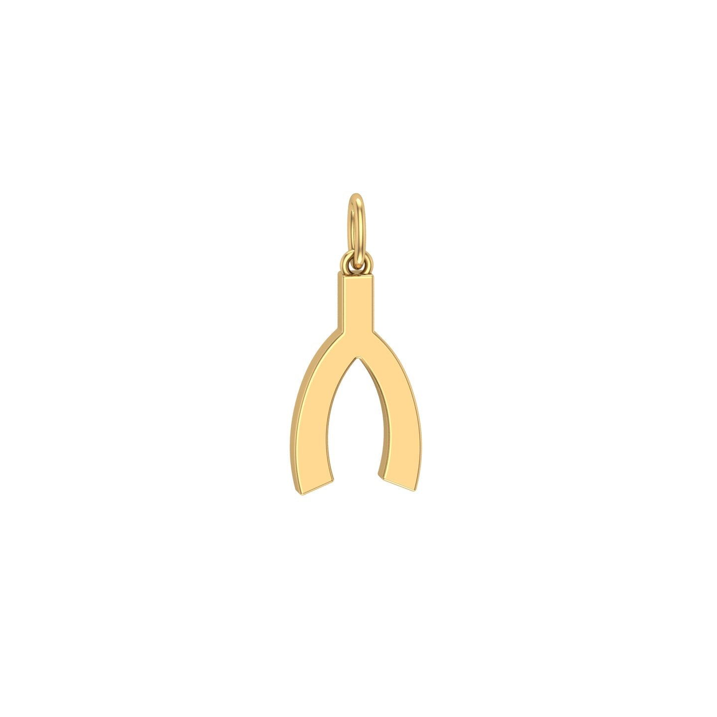 WISHBONE CHARM