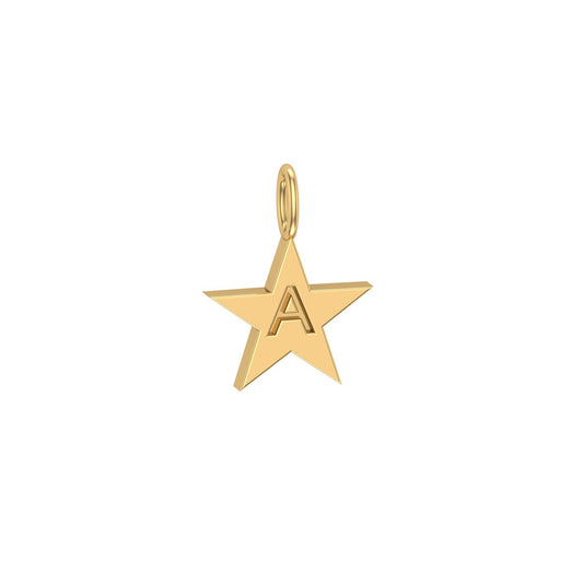 ENGRAVABLE STAR CHARM