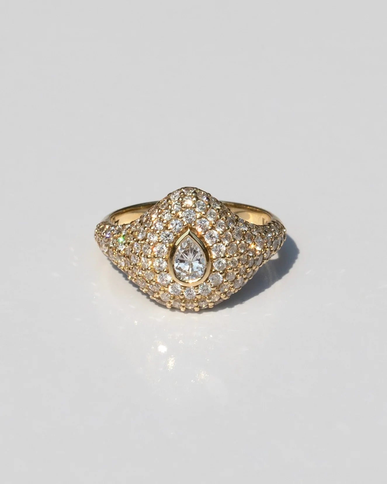 Gilded Spark Ring