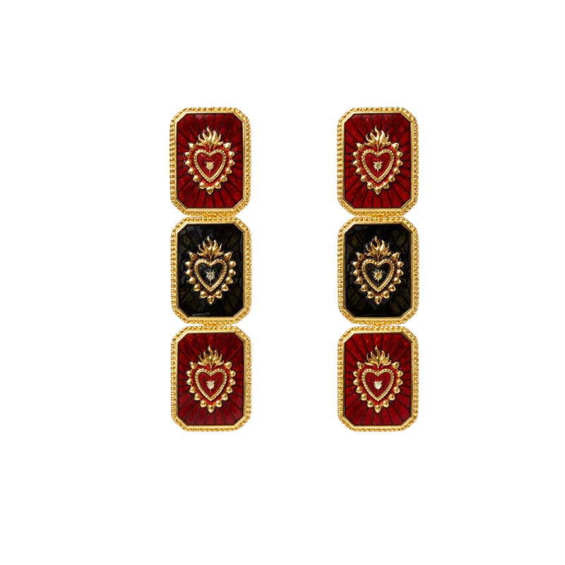 Aro triple medallón