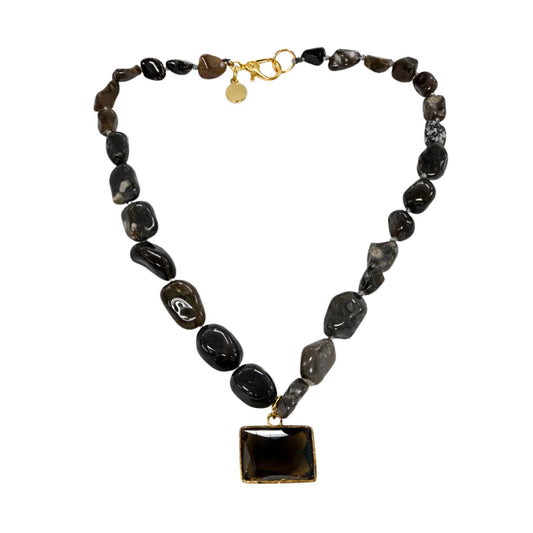 Collar Agata con colgante