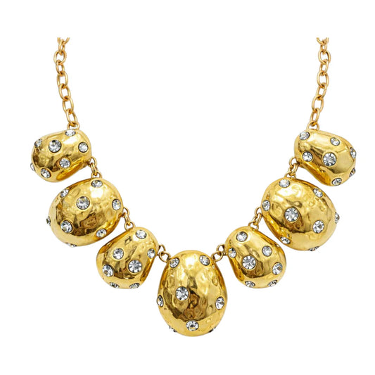 Collar Pepita Lunares Brillos