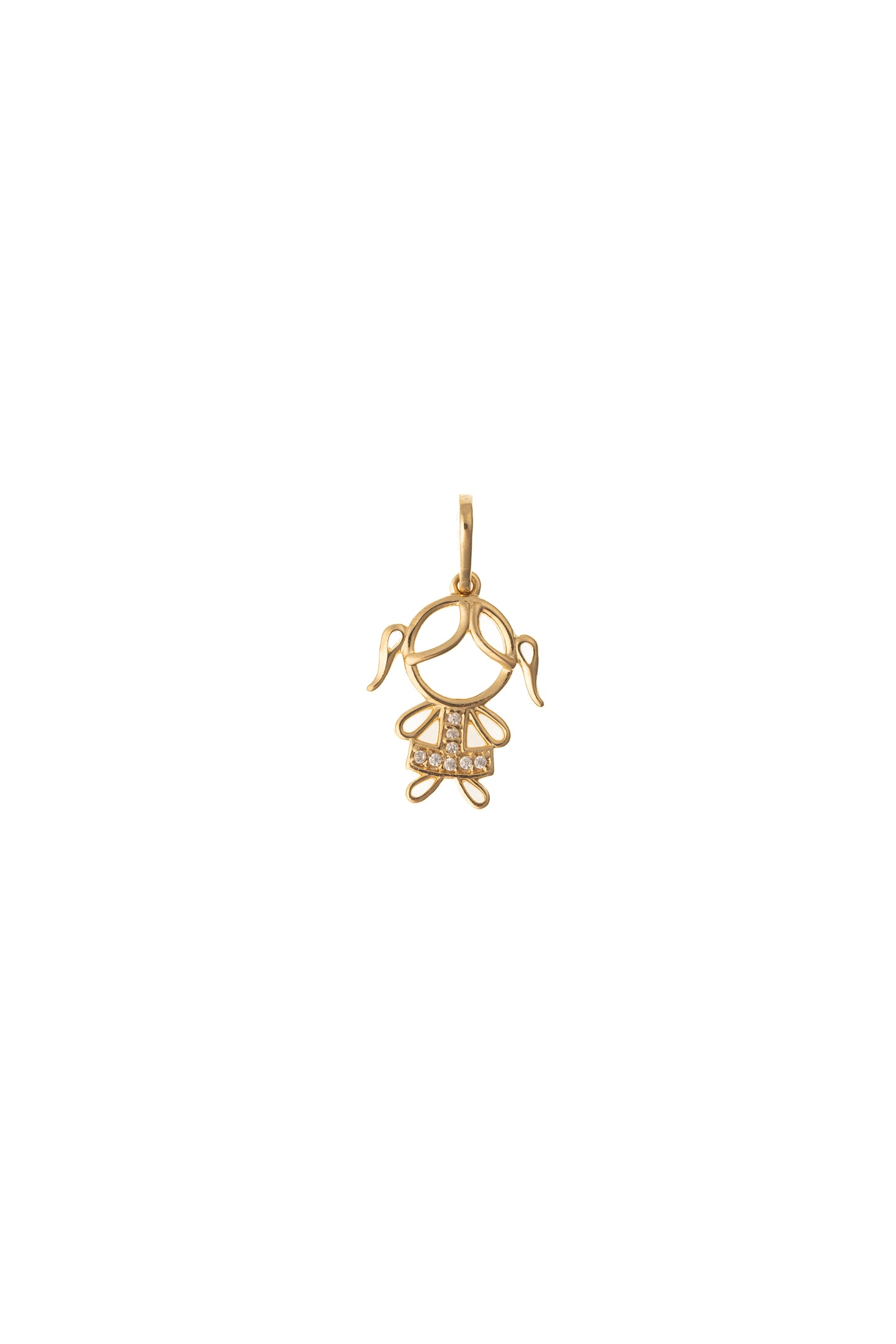 Golden Children Charm