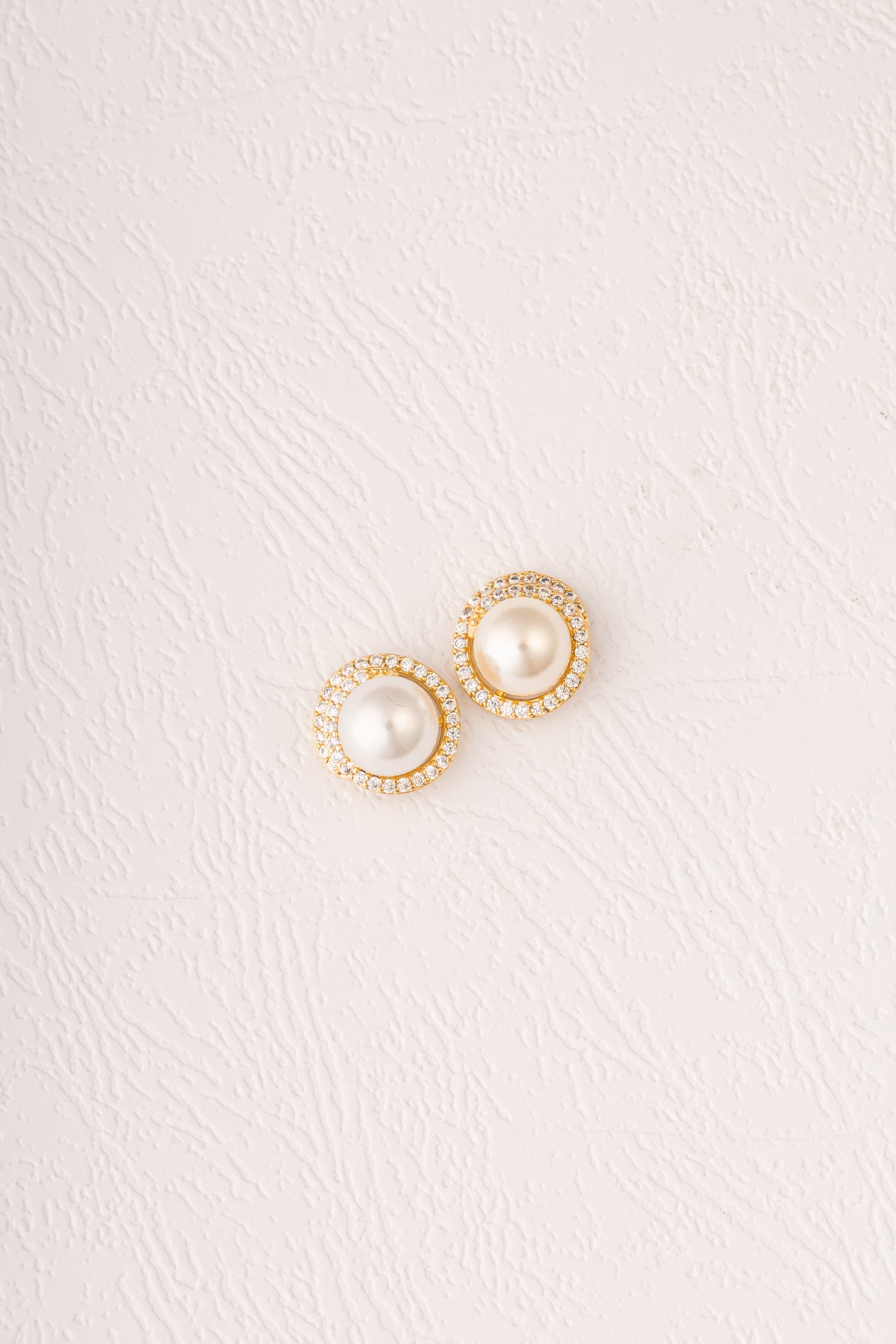 Embrace Stillness Pearl Stud Earrings