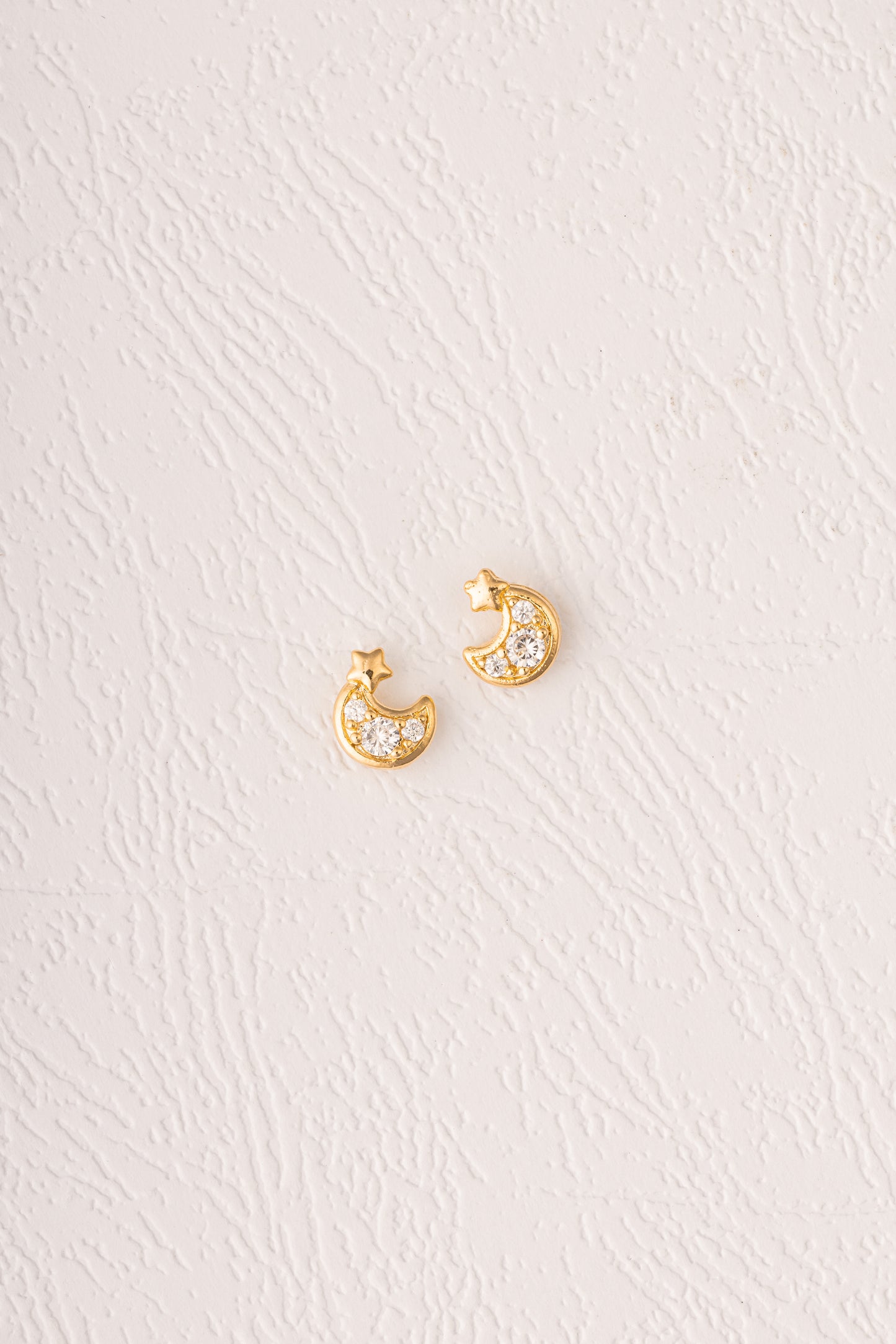 Light Of The Moon Stud Earrings