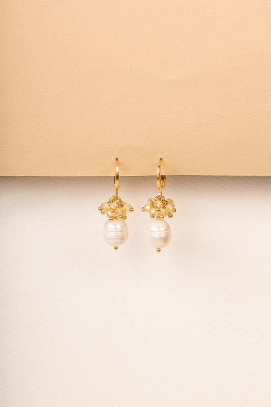 Amber Light Drop Earrings