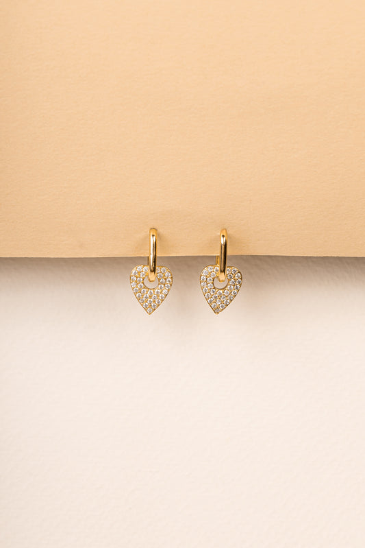 Stella Heart Earrings