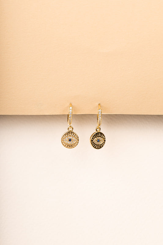 Ojo Griego Hoop Earrings