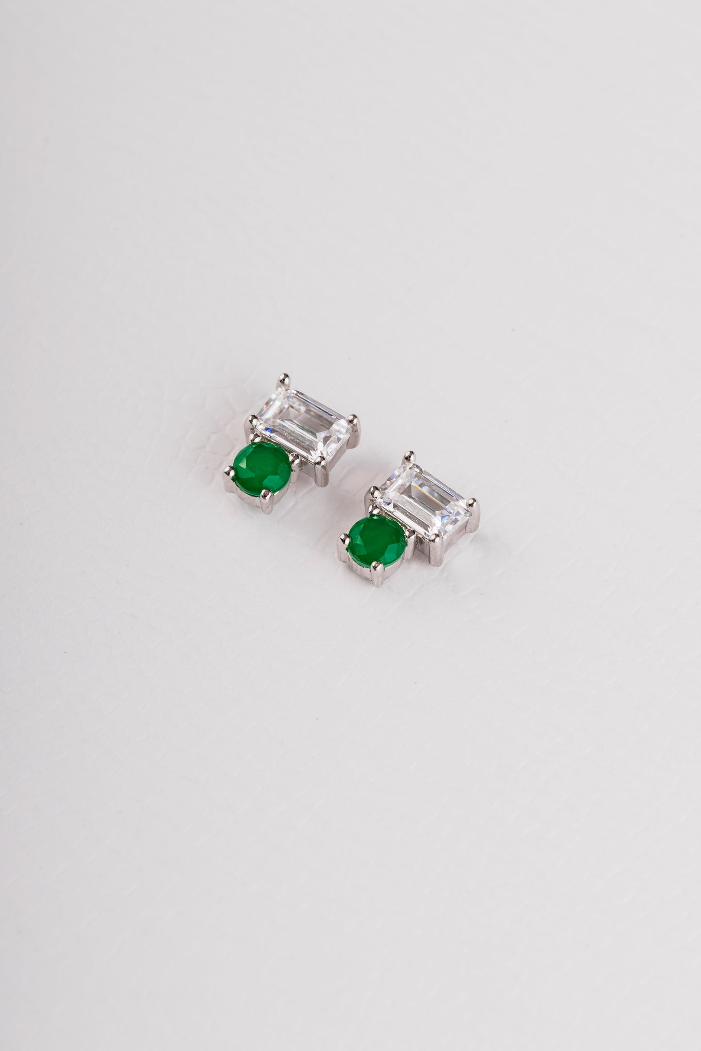 Light Square Stud Earring