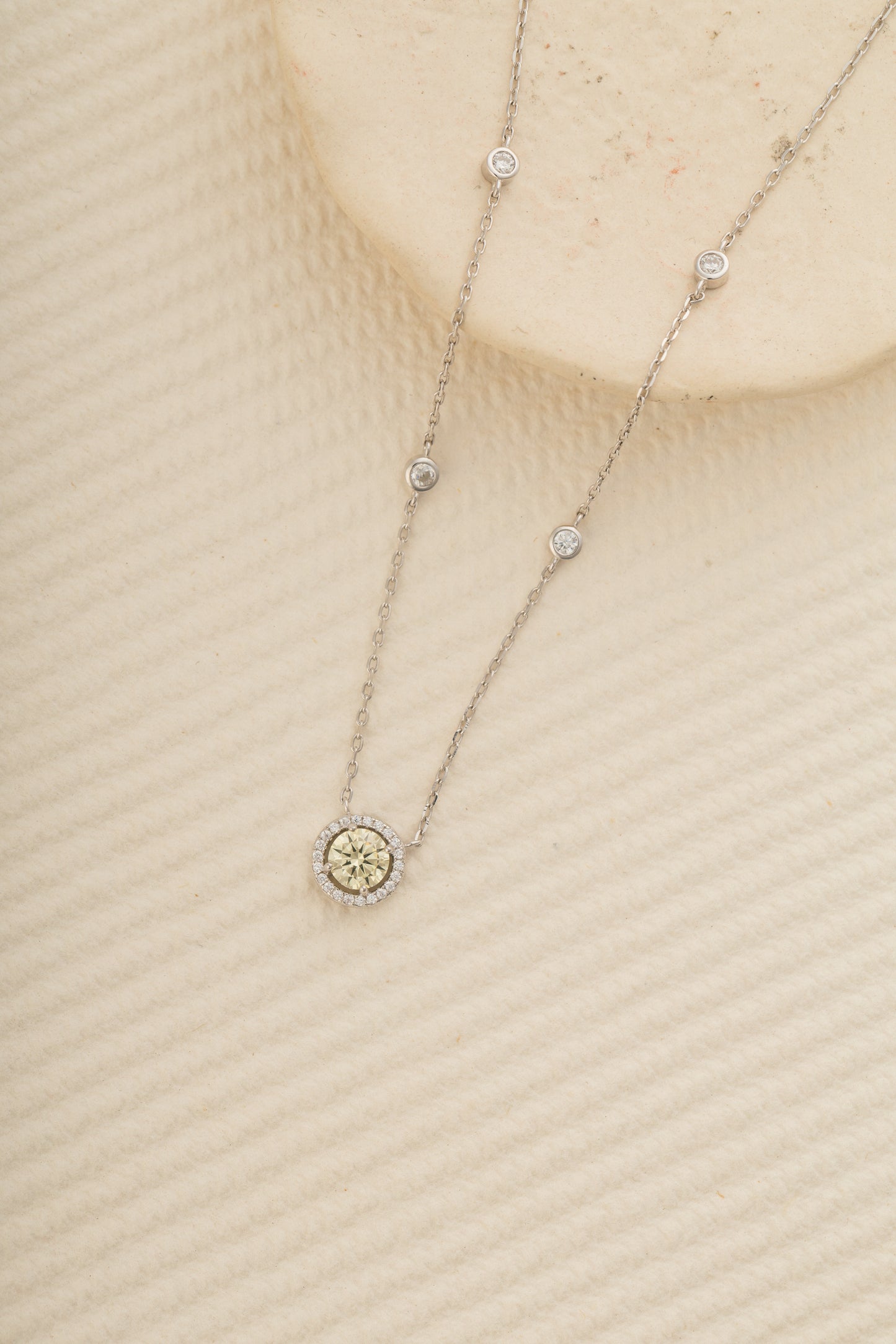 Yellow Fancy Necklace