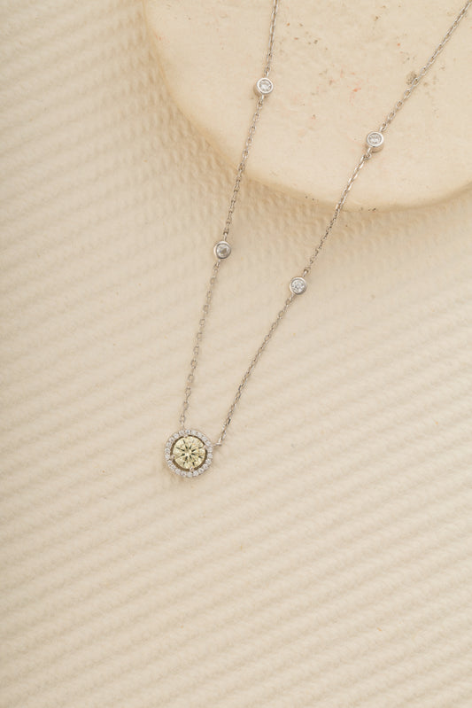 Yellow Fancy Necklace