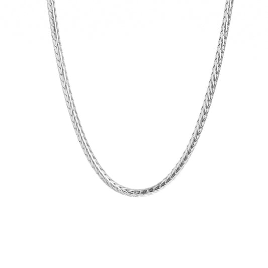 Plaited Chain Necklace