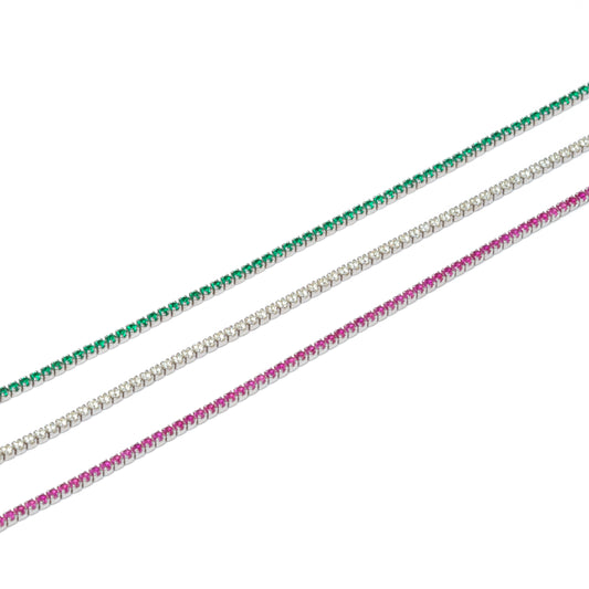 Mini Stone Tennis Bracelet