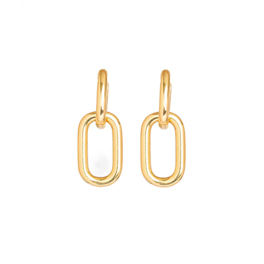 Golden Link Earrings