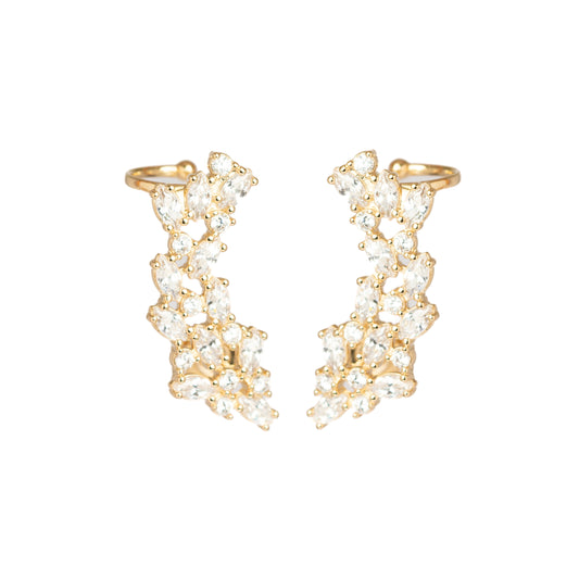 Marquise Ear Climbers