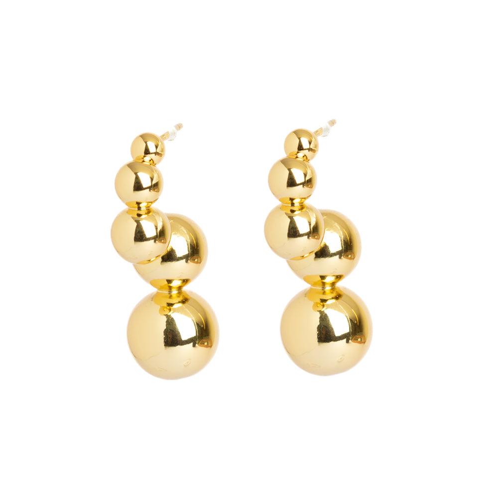 Glossy Orb Earrings