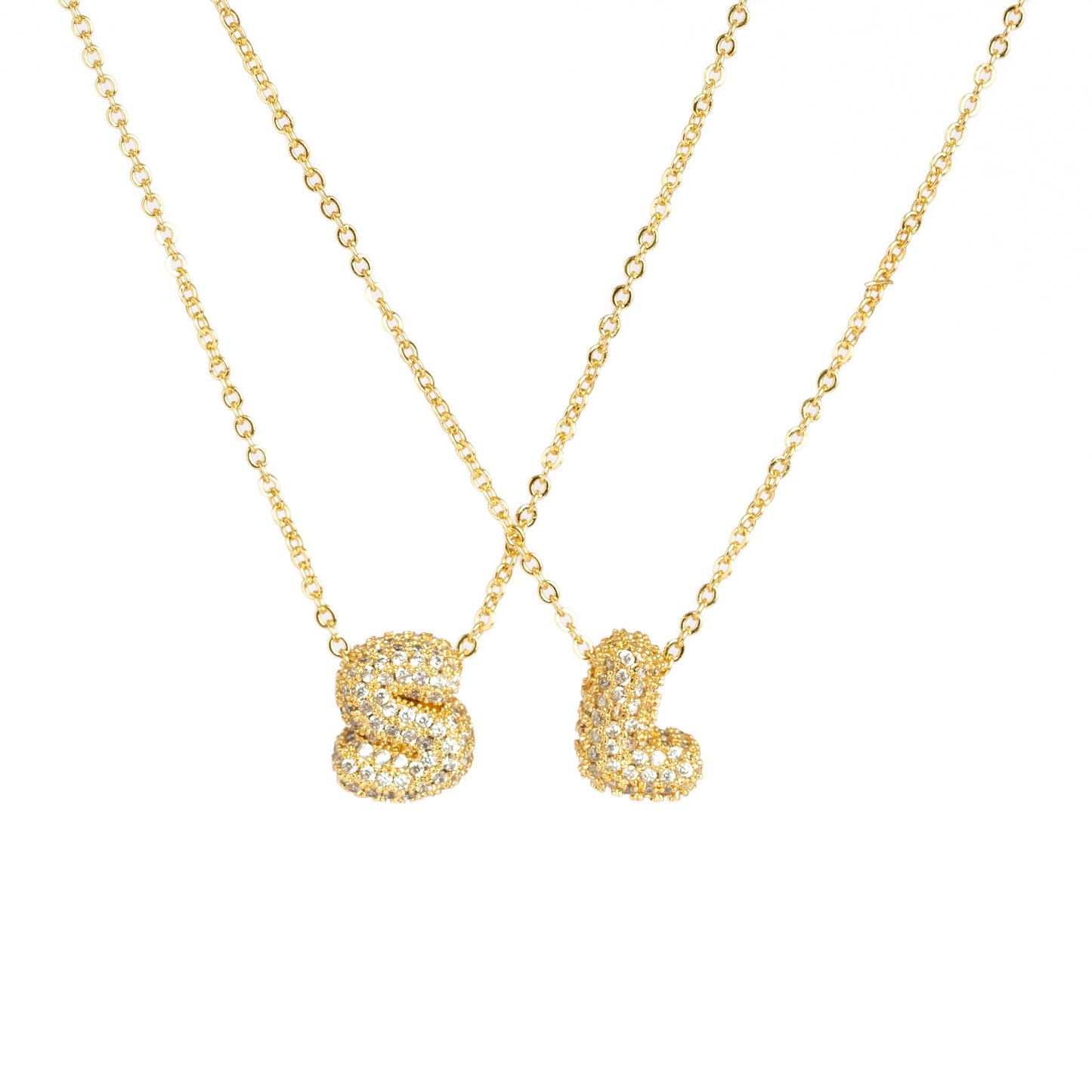 Letter Shine Necklace