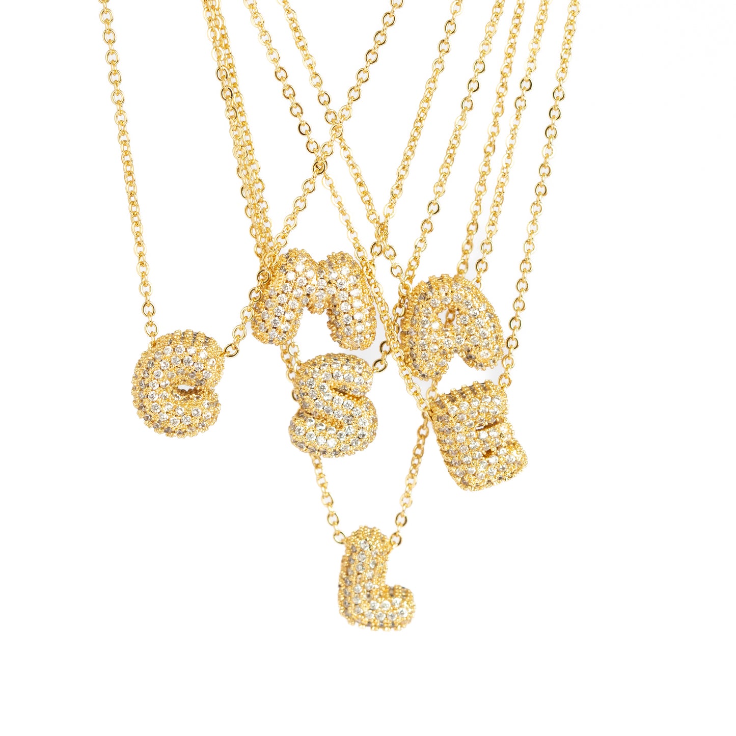 Letter Shine Necklace
