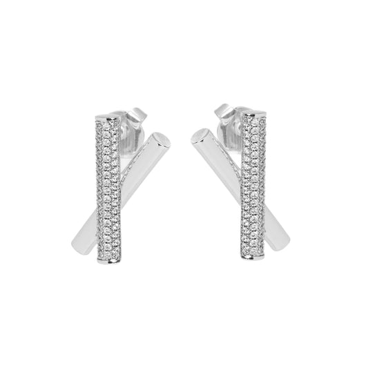 X earrings