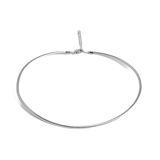 Twisted Halo Necklace