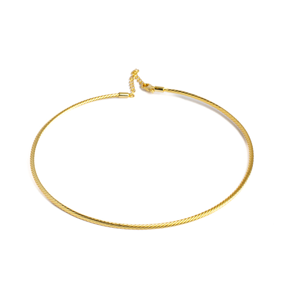 Twisted Halo Necklace