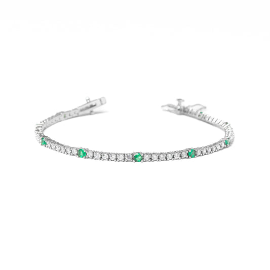 Timeless Emerald Tennis Bracelet
