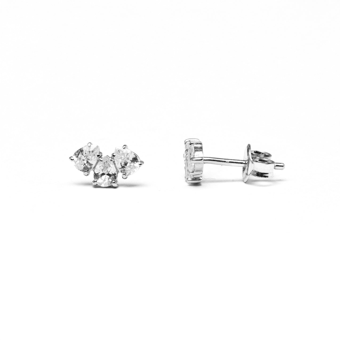 Silver Cluster Piercing
